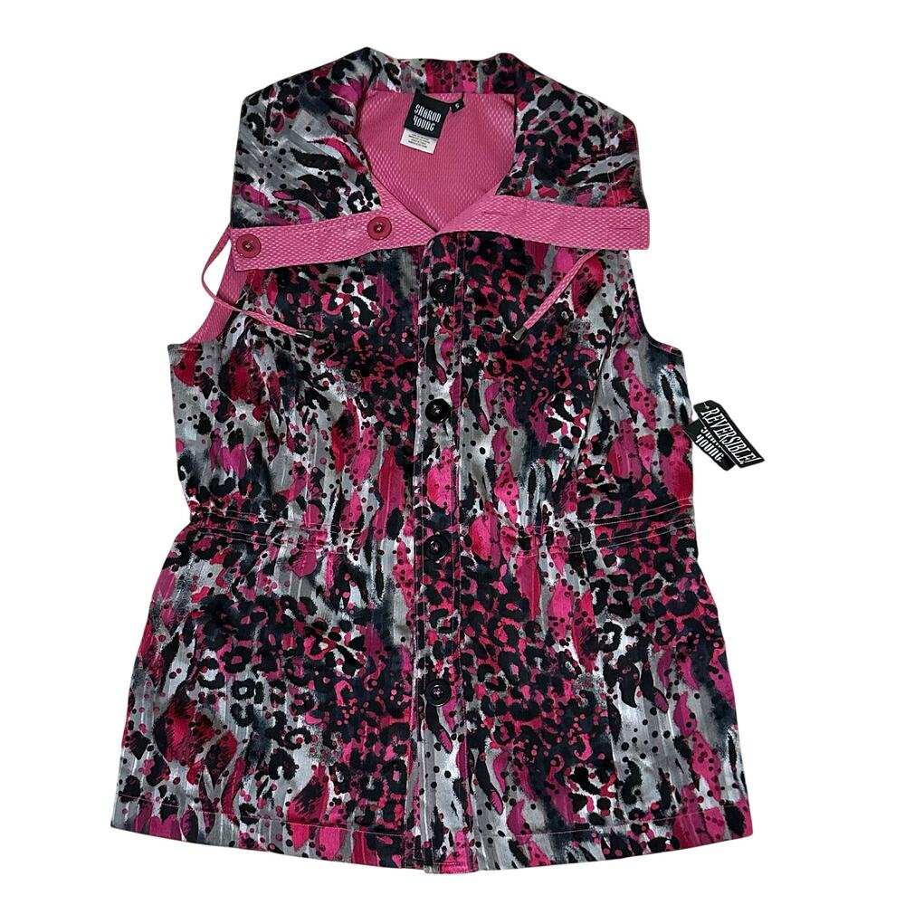 Sharon Young Reversable Vest Jacket Sz S NWT